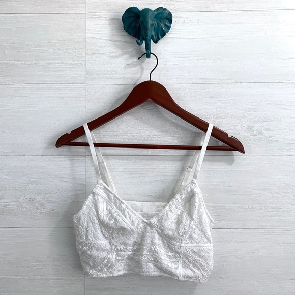Free People Other - Free People Intimately Lace Adj. Strap Bralette